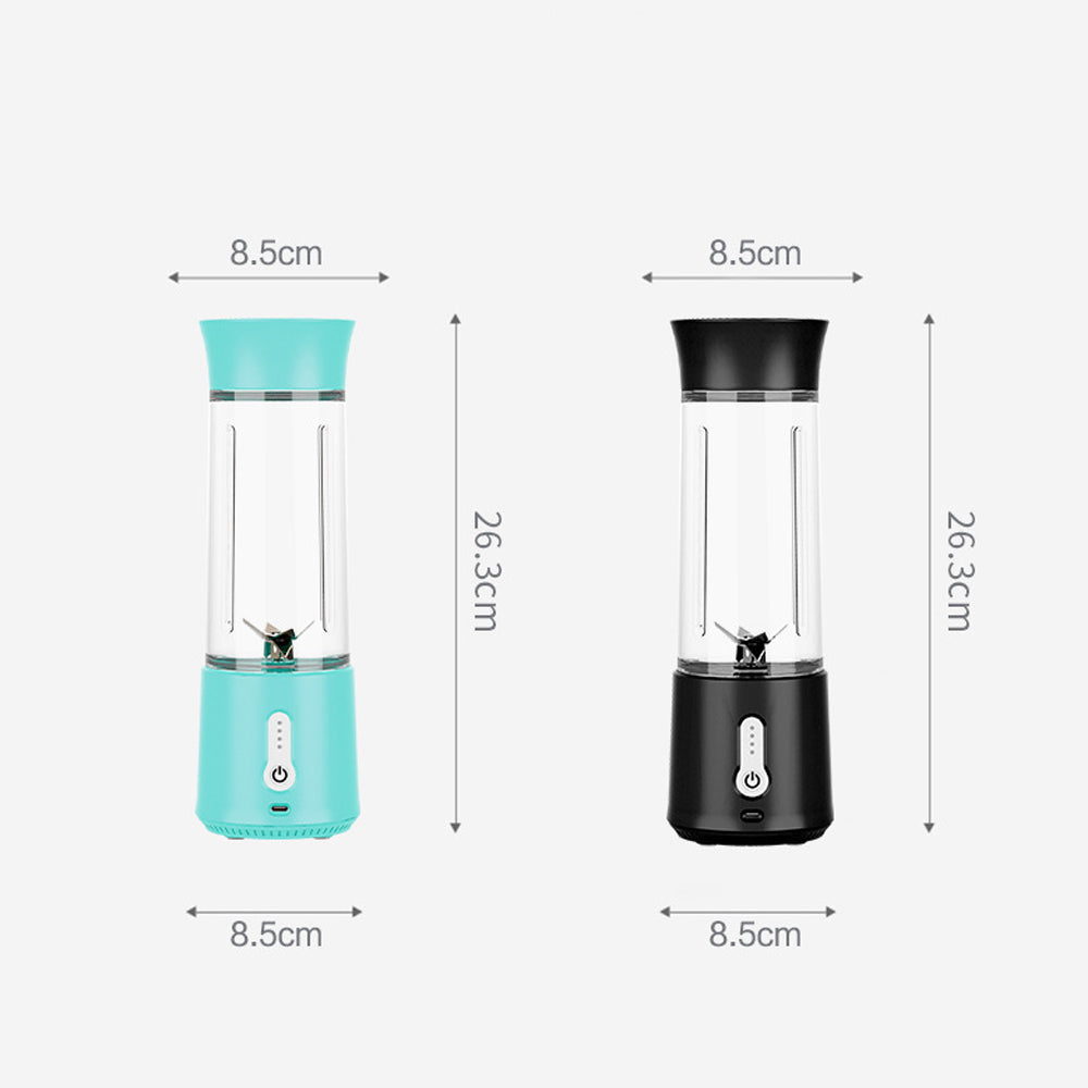 USB Rechargeable 6 Blades Portable Blender Smoothie Maker_15