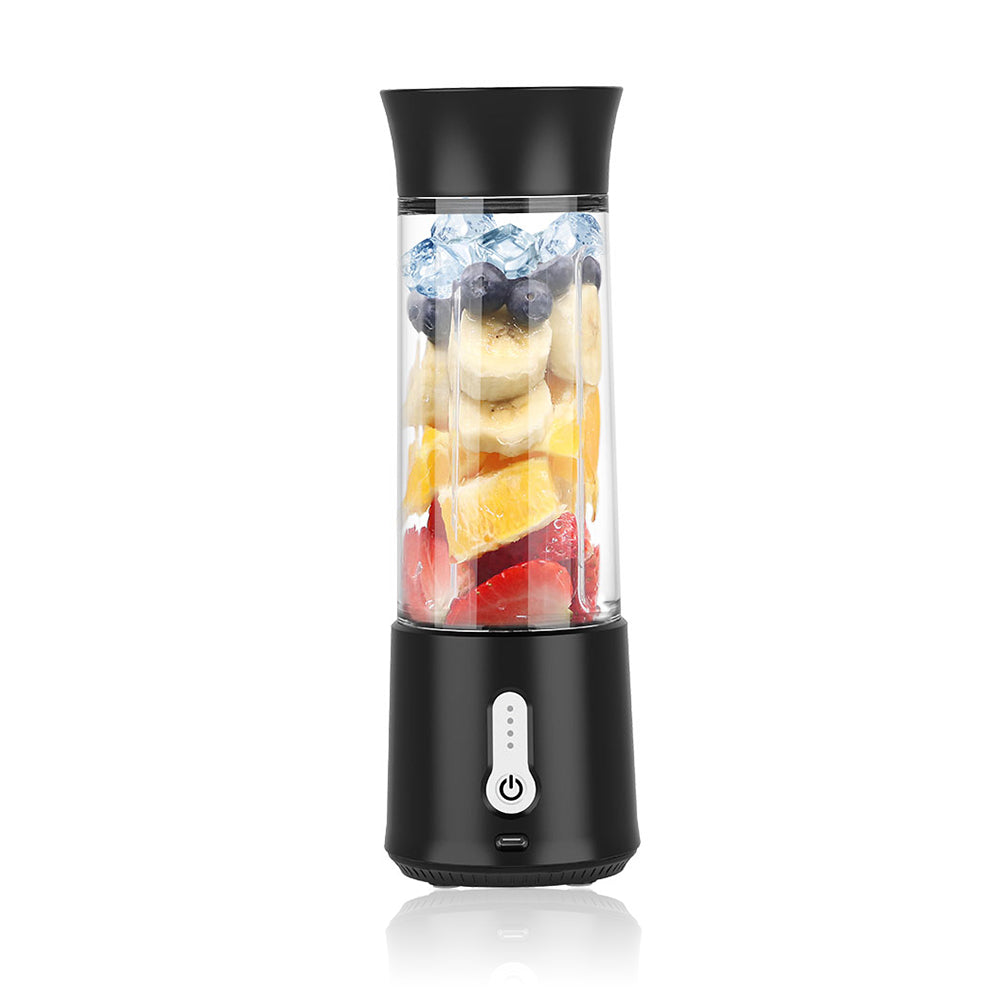 USB Rechargeable 6 Blades Portable Blender Smoothie Maker_0