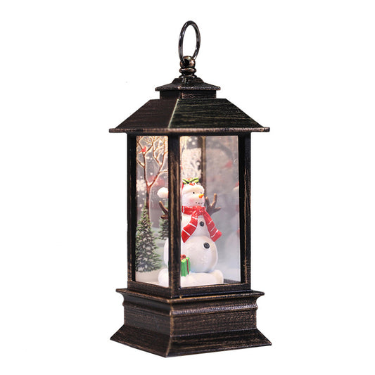 Christmas Lighting Holiday Snow Globe-Battery Operated_0