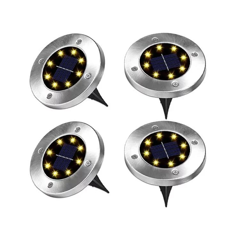 8-LEDS Waterproof Solar Ground Garden Lights_12