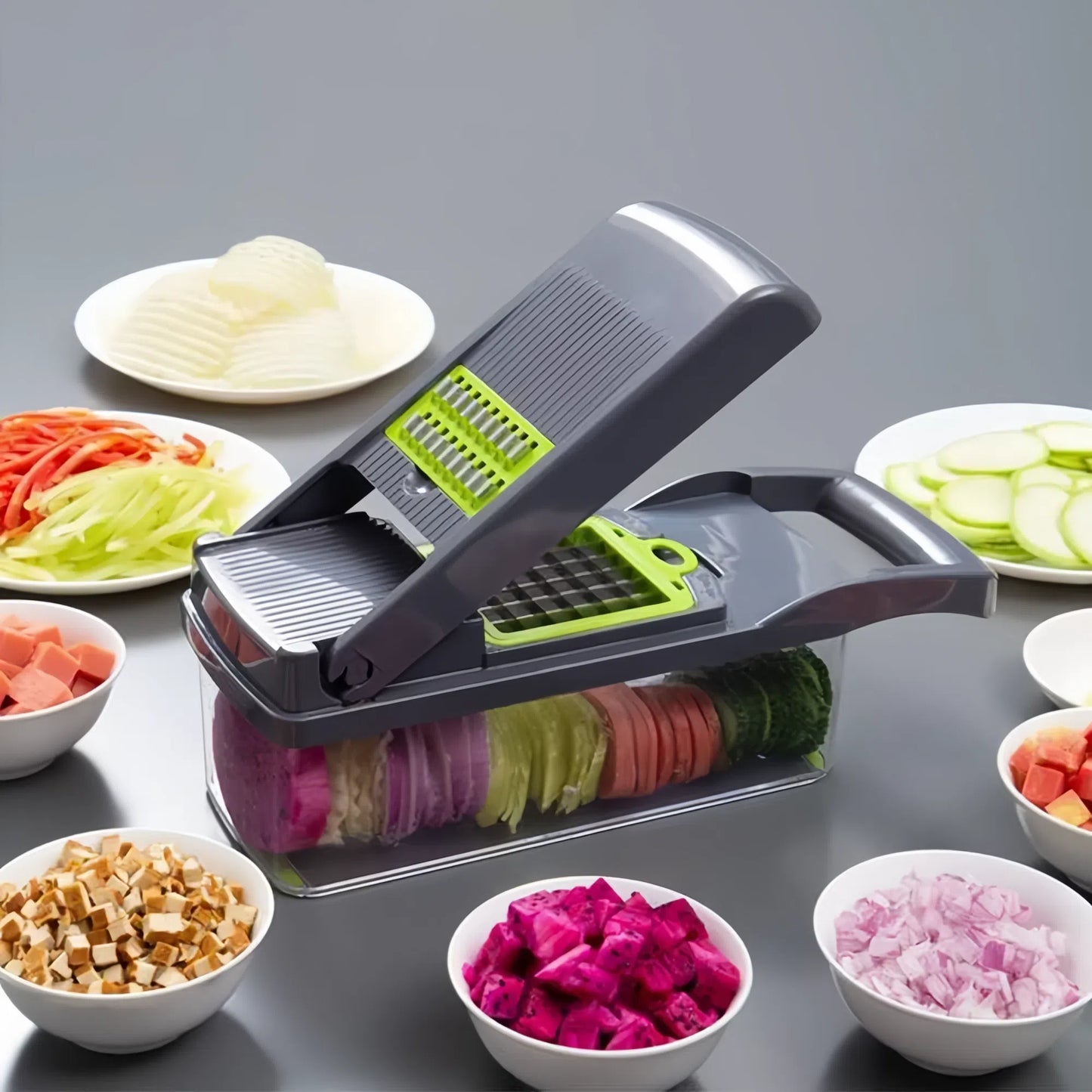 Ultimate 22 in 1 Vegetable Slicer and Chopper_2